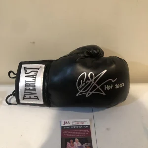 CARL COBRA FROCH SIGNED AUTOGRAPH EVERLAST BOXING GLOVE JSA COA HOF 2023 CHAMP