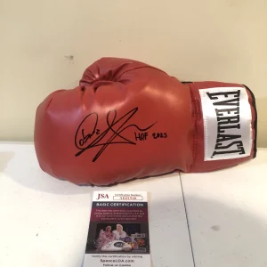 CARL COBRA FROCH SIGNED AUTOGRAPH EVERLAST BOXING GLOVE JSA COA HOF 2023 CHAMP
