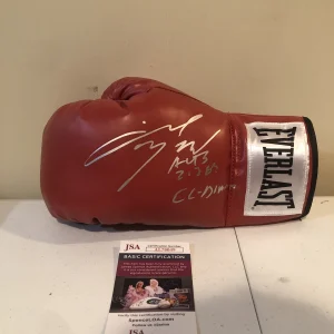 ANGEL MANFREDY SIGNED AUTOGRAPH EVERLAST BOXING GLOVE JSA COA EL DIABLO CHAMP
