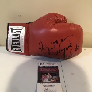 MERCILESS RAY MERCER SIGNED AUTOGRAPH BOXING GLOVE JSA COA EVERLAST OLYMPIC GOLD