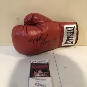 RAFAEL MARQUEZ SIGNED AUTOGRAPH EVERLAST BOXING GLOVE JSA COA HOF 2023 CHAMP