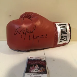RAFAEL MARQUEZ SIGNED AUTOGRAPH EVERLAST BOXING GLOVE JSA COA HOF 2023 CHAMP