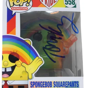 Tom Kenny Signed Funko Pop Spongebob Squarepants #558 Autograph Beckett COA