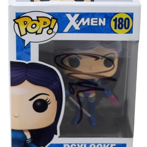 Olivia Munn Signed Funko Pop Marvel X-Men Psylocke #180 Autograph Beckett COA
