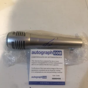 JAMES MURR MURRAY SIGNED AUTOGRAPH MICROPHONE ACOA IMPRACTICAL JOKERS COMEDIAN
