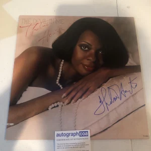 THELMA HOUSTON SIGNED AUTOGRAPH VINYL ALBUM ACOA THE DEVIL IN ME RECORD
