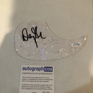 DOUG GRAY MARSHALL TUCKER BAND SIGNED AUTOGRAPH ACOUSTIC GUITAR PICKGUARD ACOA