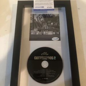 NLE CHOPPA COTTONWOOD 2 SIGNED AUTOGRAPH FRAMED CD DISPLAY ACOA RAP STAR
