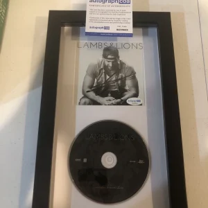 CHASE RICE SIGNED AUTOGRAPH FRAMED CD DISPLAY ACOA LAMBS & LIONS COUNTRY
