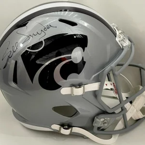 Bill Snyder Signed Autographed Kansas State Wildcats Full Size Helmet JSA

