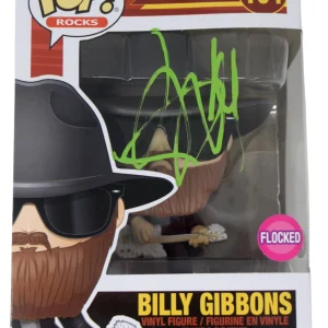 Billy Gibbons Signed Autograph Funko Pop ZZ Top #164 PSA/DNA COA
