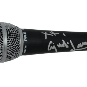 Cyndi Lauper Signed Autograph Microphone She’s So Unusual True Colors ACOA COA