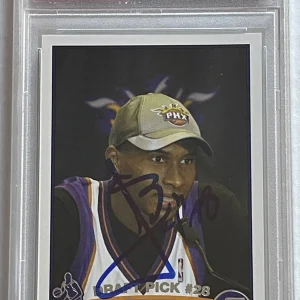Leandrinho Leandro Barbosa Signed Auto 2003 Topps Rookie Warriors PSA/DNA Slab
