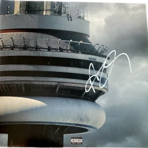 Drake Signed Views Vinyl Record Album Aubrey Graham Rapper Autograph ACOA COA

