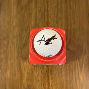 Aaron Rai Signed Autograph Titleist Golf Ball PGA Tour Golfer PROOF
