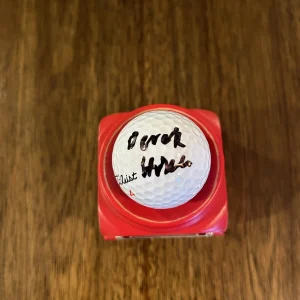 Derek Hitchner Signed Autograph Titleist Golf Ball PGA Tour Golfer PROOF
