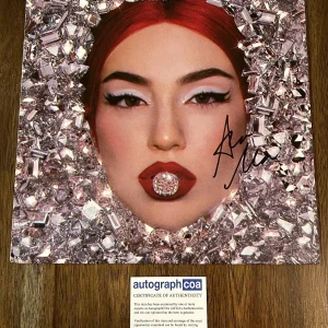 Ava Max Signed Vinyl Record Album ‘Diamonds & Dancefloors’ Autograph ACOA
