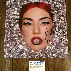 Ava Max Signed Vinyl Record Album ‘Diamonds & Dancefloors’ Autograph ACOA
