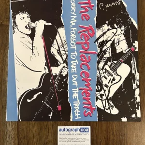 Tommy Stinson ‘The Replacements’ Signed Vinyl ‘Sorry Ma, Forgot To Take’ ACOA

