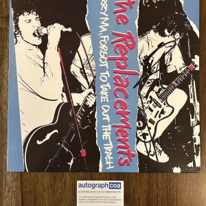 Tommy Stinson ‘The Replacements’ Signed Vinyl ‘Sorry Ma, Forgot To Take’ ACOA
