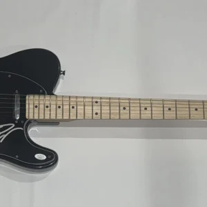 TOM KEIFER SIGNED BLACK ELECTRIC GUITAR CINDERELLA PROOF JSA COA
