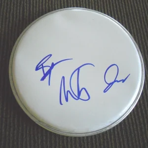 Lifehouse Band All 3 Signed Autographed 8" DRUMHEAD Guaranteed
