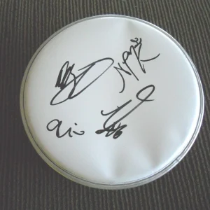 Fifth Harmony Autographed Signed x4 of 5 8" DRUMHEAD Guaranteed