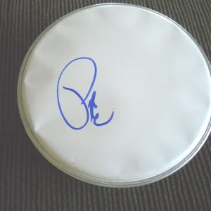 Pete Wentz Fall Out Boy Signed Autographed 8" DRUMHEAD Guaranteed

