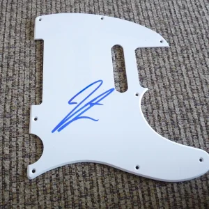 Jered Followill Kings Of Leon Autographed Signed Guitar Pickguard Guaranteed
