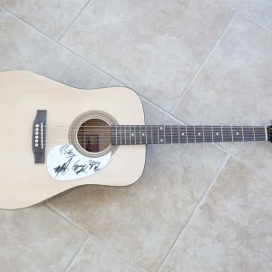A Thousand Horses Band Signed Autographed Acoustic Guitar Guaranteed

