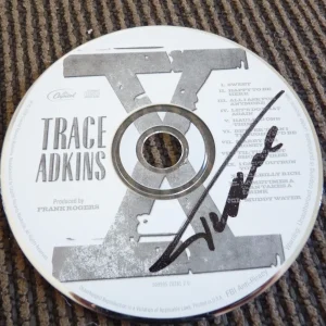 Trace Adkins X Autographed Signed Country CD Guaranteed
