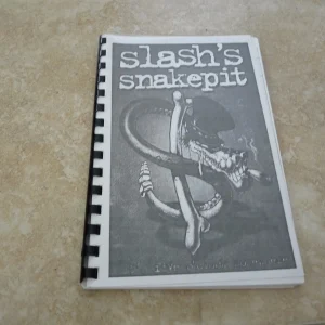 Slash's Snakepit 1995 5 O'Clock USA Canada Concert Tour Itinerary Travel Book
