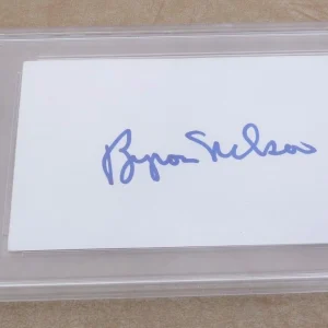 Byron Nelson Golf Autographed Signed 3"x5" Index Card PSA Certified Slabbed #2
