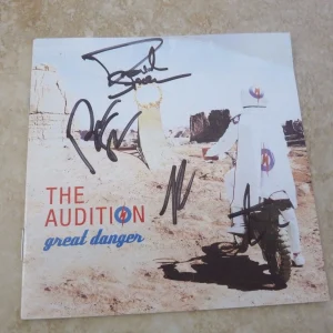 THE AUDITION Great Danger BAND Signed Autograph CD Cover Book Guaranteed
