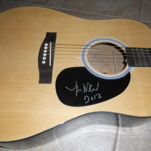 M Ward Signed Autographed Acoustic Guitar She & Him Music Guaranteed
