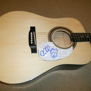 Ryan Cabrera Sexy Signed Autographed Acoustic Guitar W/ Art Guaranteed
