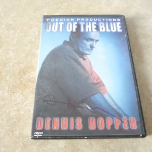 Dennis Hopper Out Of The Blue Autographed Signed DVD Cover Movie Guaranteed
