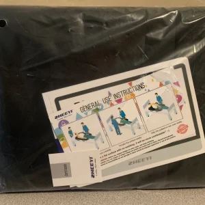 ZHEEYI Multipurpose 46" x 39" Positioning Bed Pad with Reinforced Handles -
