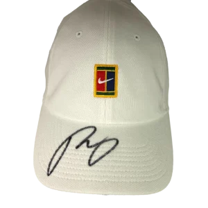 Andrey Rublev Signed Autograph Nike Tennis Baseball Cap Hat w/ JSA COA
