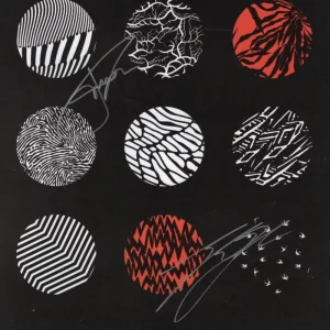 Twenty One Pilots Band Signed Autograph 11x17 Promo Tour Poster w/ Beckett COA
