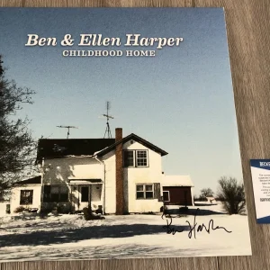 BEN HARPER SIGNED CHILDHOOD HOME VINYL ALBUM w/EXACT VIDEO PROOF BECKETT BAS COA
