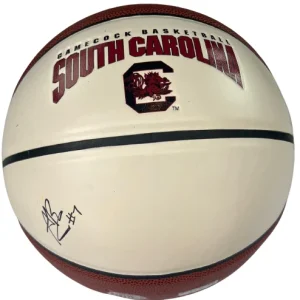 ALIYAH BOSTON signed (SOUTH CAROLINA GAMECOCKS) F/S LOGO ball PSA/DNA AN10055
