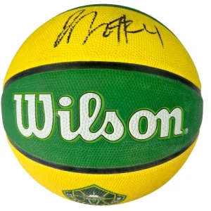 JEWELL LLOYD signed (SEATTLE STORM) WNBA F/S LOGO basketball PSA/DNA AN10434