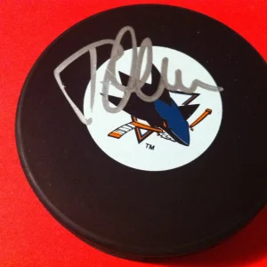 Todd McLellan Sharks Signed Puck Holder Auto
