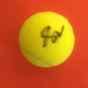 Sachia Vickery Tennis Dunlop Tennis Ball Signed Auto

