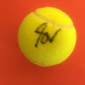 Sachia Vickery Tennis Dunlop Tennis Ball Signed Auto
