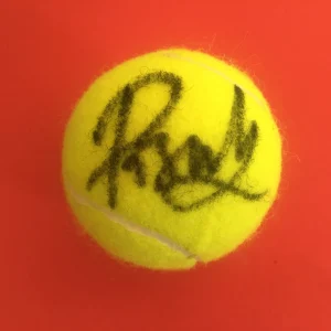 Priscilla Hon Tennis Dunlop Tennis Ball Signed Auto