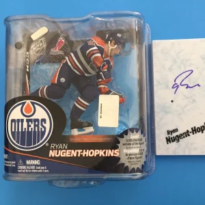Ryan Nugent-Hopkins Oilers Signed Auto McFarlane Acition Figure Figurine