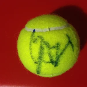Yung-Jan Chan Wilson Tennis Ball Signed Auto
