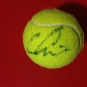 Chin-Wei Chan Wilson Tennis Ball Signed Auto